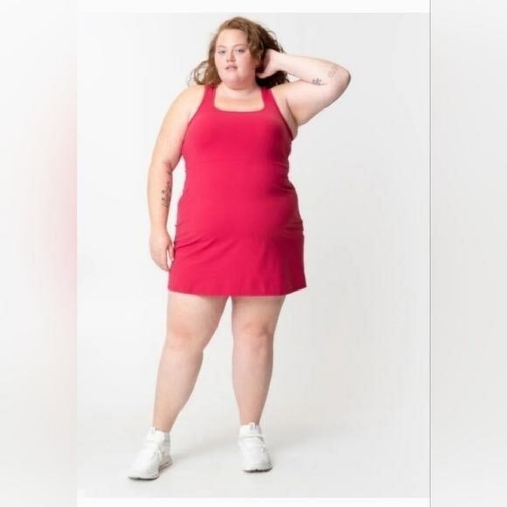 🆕️ Alder Adventure Performance Racerback Dress In Cherry